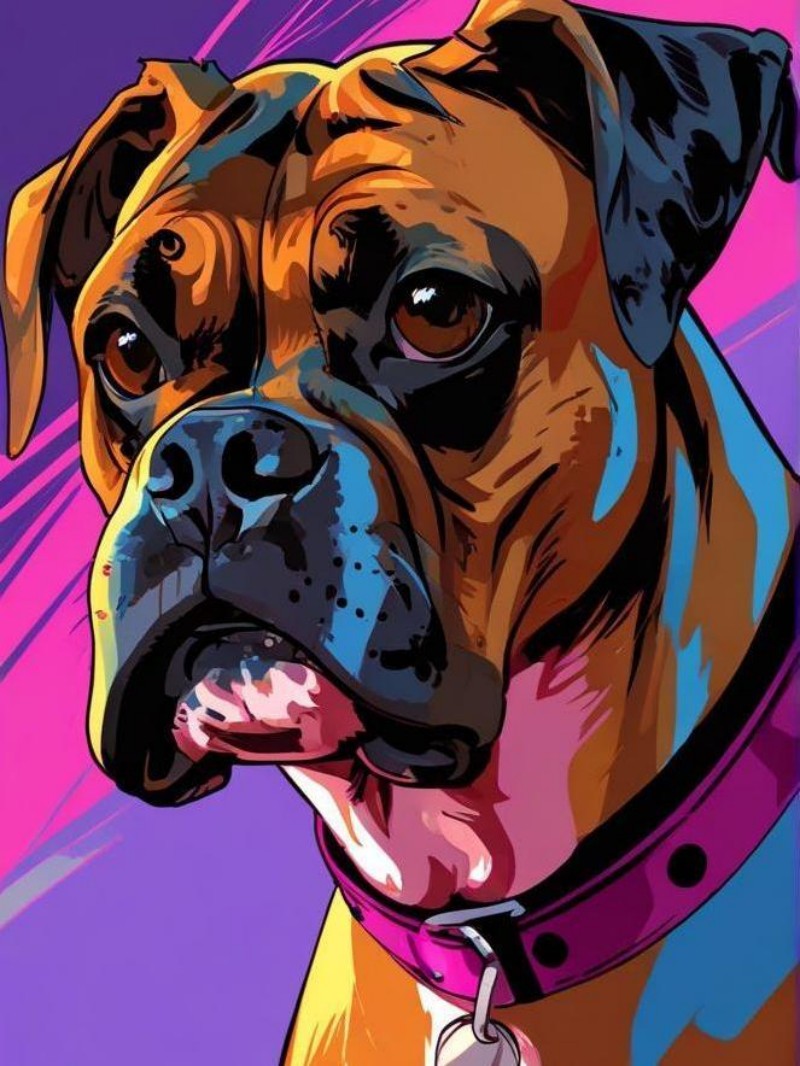 Boxer Dog | Diamond Painting