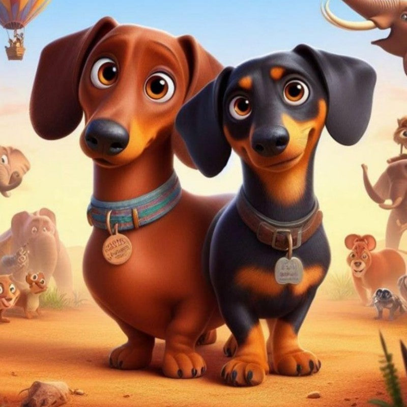 Dachshund Dog | Diamond Painting