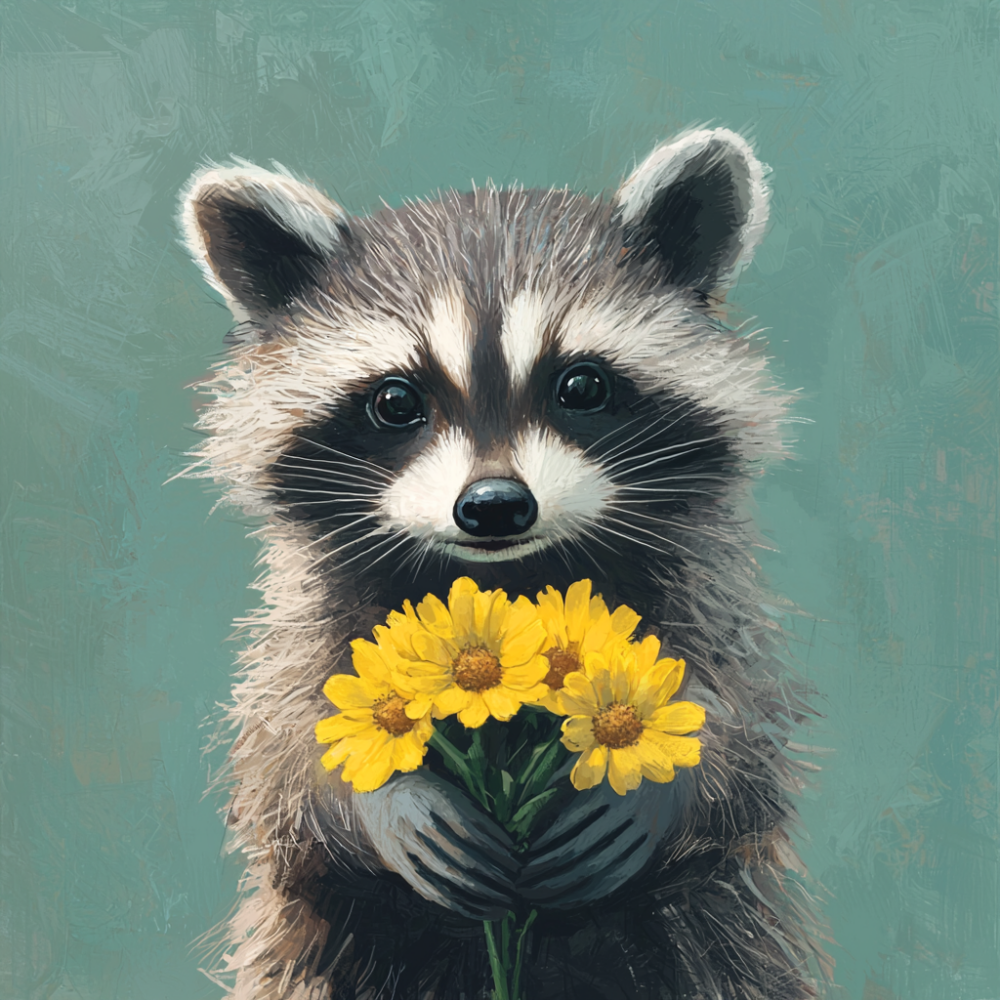 Raccoon | Diamond Painting