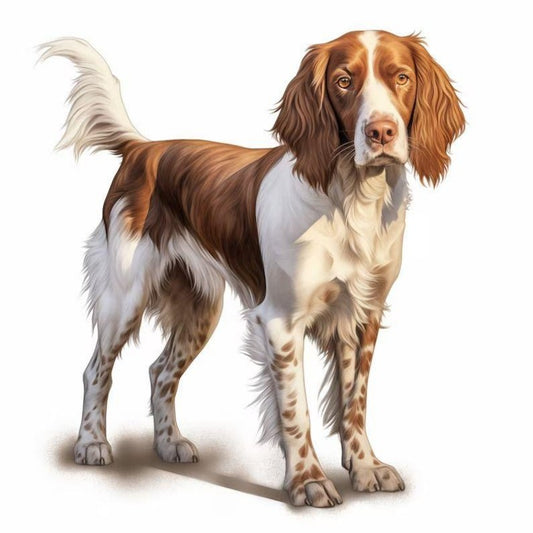 Brittany Spaniel Dog | Diamond Painting