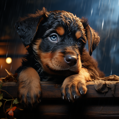 Rottweiler Dog | Diamond Painting