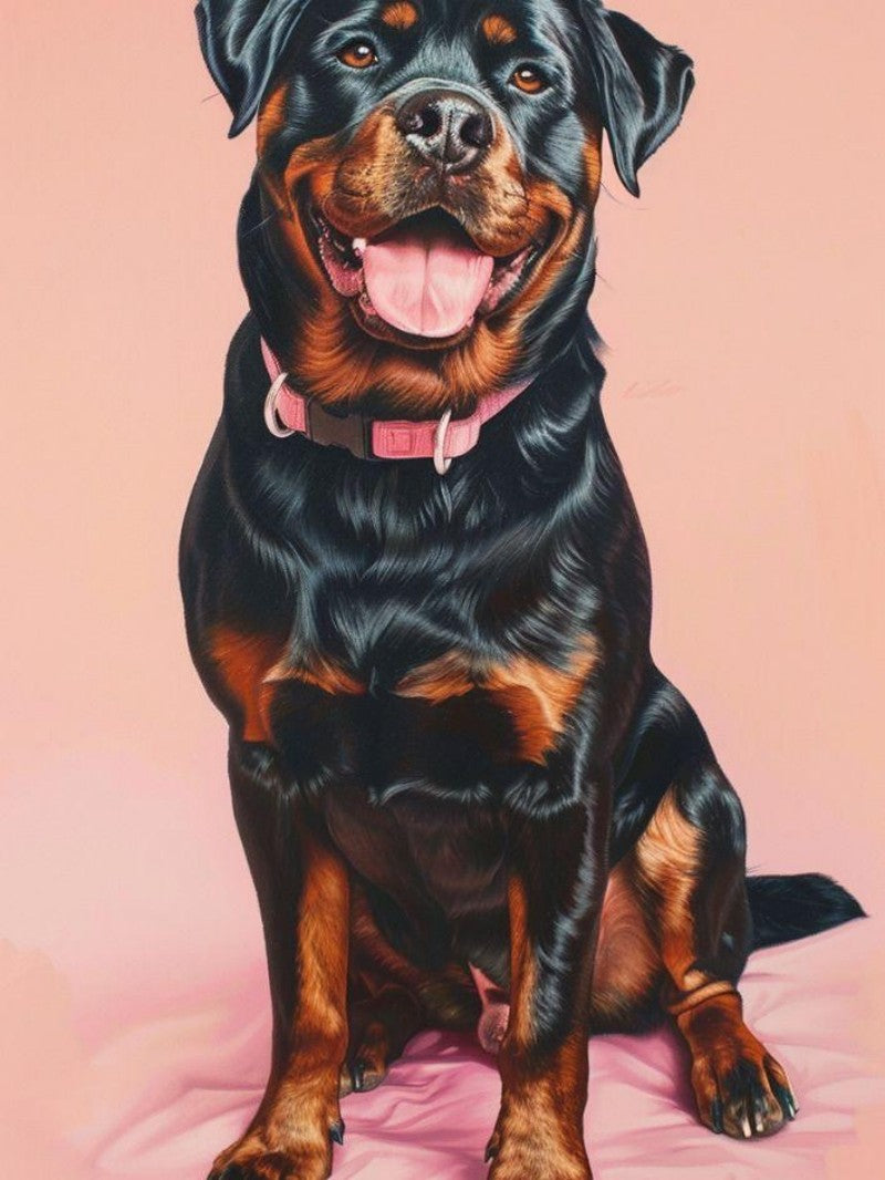 Rottweiler Dog | Diamond Painting