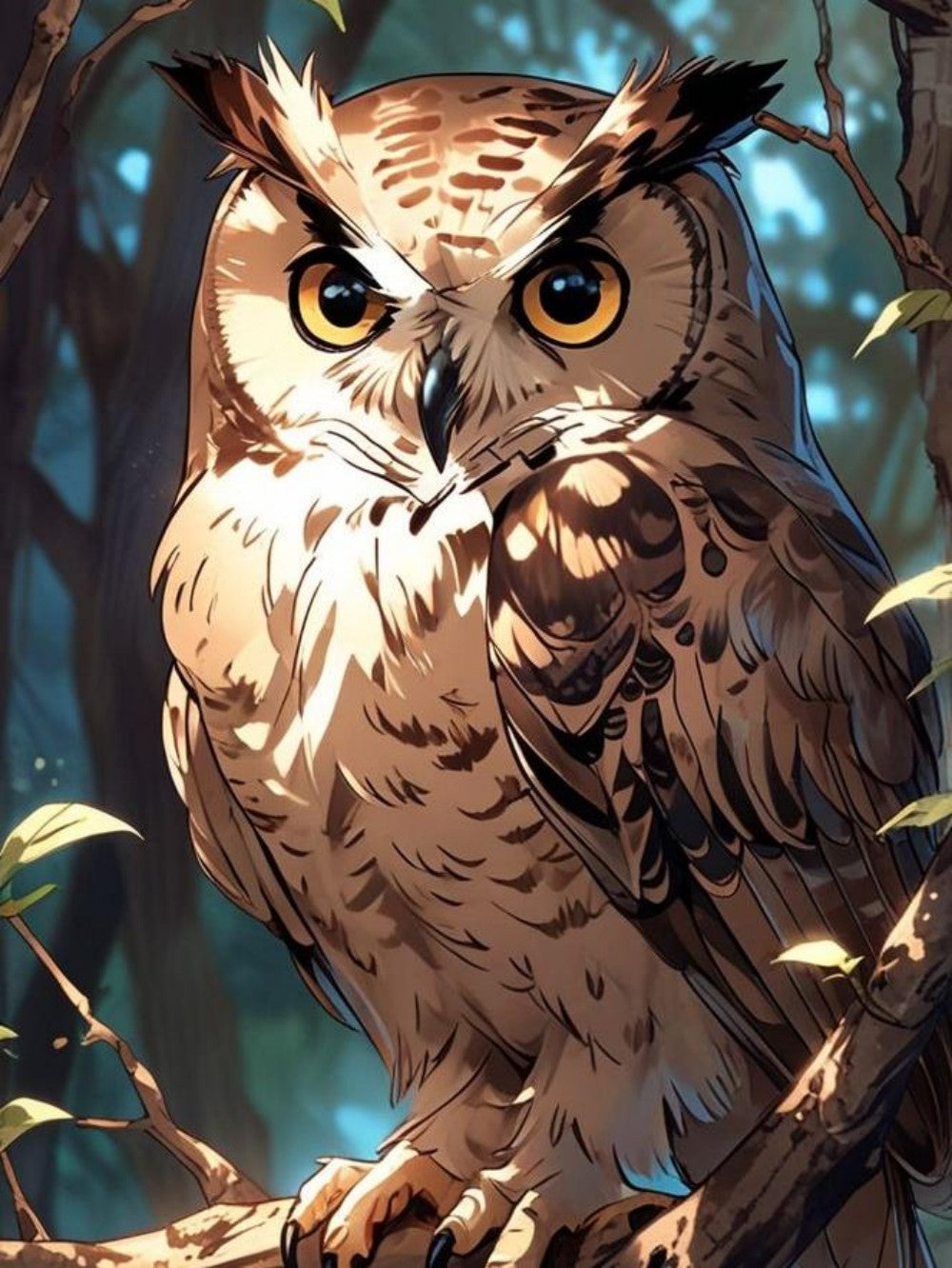 Owl | Diamond Painting