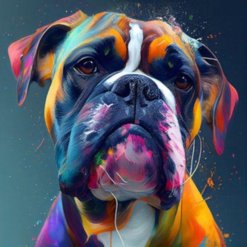Boxer Dog | Diamond Painting