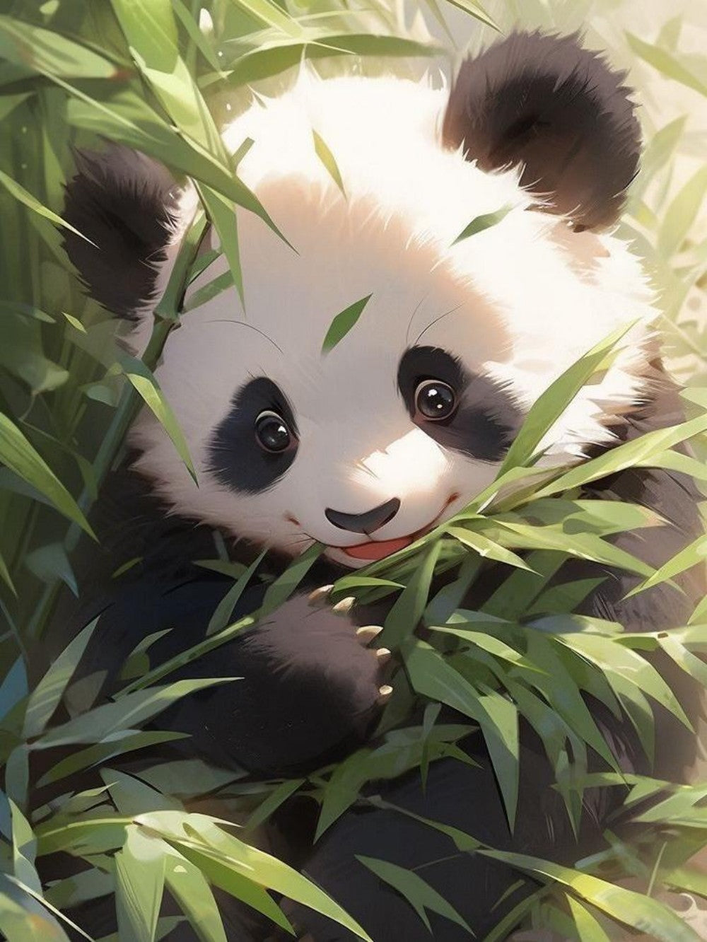 Panda | Diamond Painting