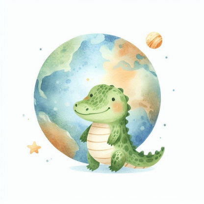 Alligator | Diamond Painting