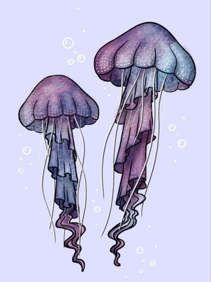 Jellyfish | Diamond Painting