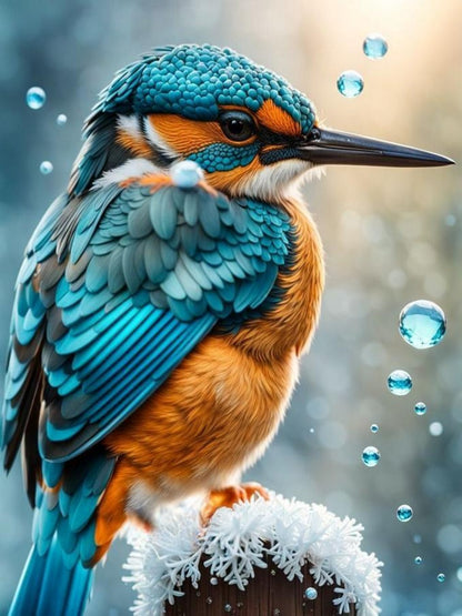 Kingfisher | Diamond Painting