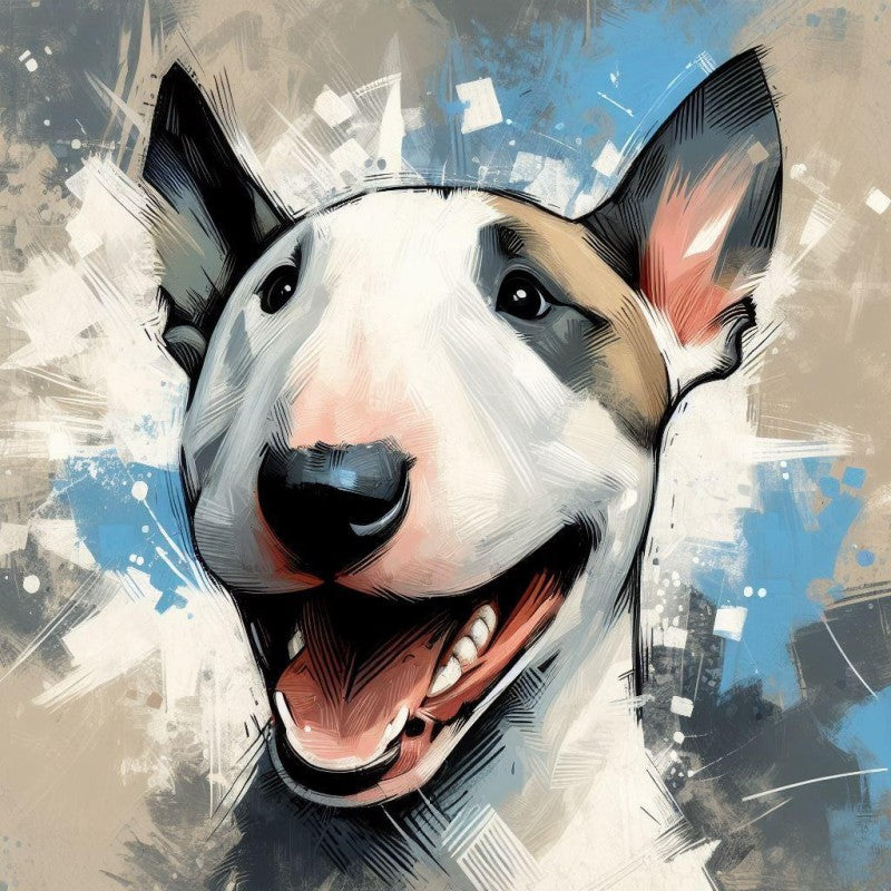 English Bull Terrier Dog | Diamond Painting