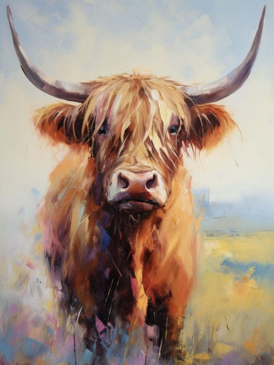 Highland Cow | Diamond Painting