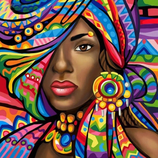 Beautiful Girl | Cross Stitch Embroidery