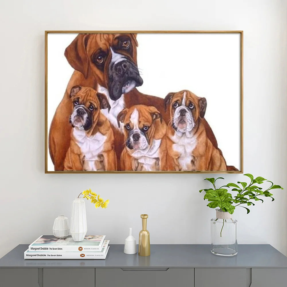 Smart Dogs Boxer | Diamond Painting