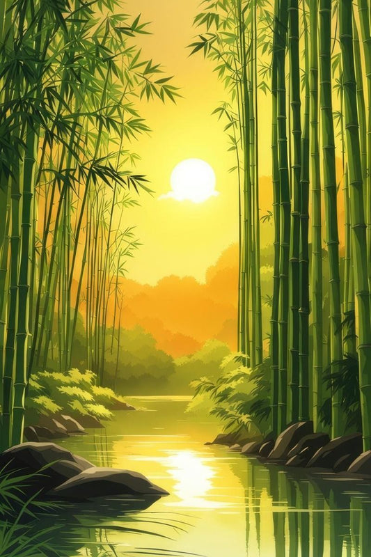 Bamboo | Diamond Painting