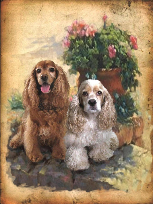 Dog Cockapoo | Cross Stitch Embroidery