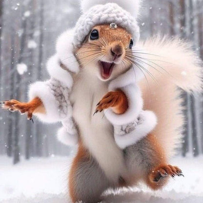 Squirrel | Diamond Painting