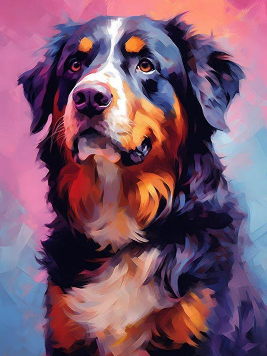 Bernese Mountain Dog | Diamond Painting