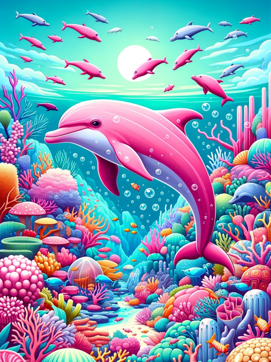 Dolphin | Diamond Painting