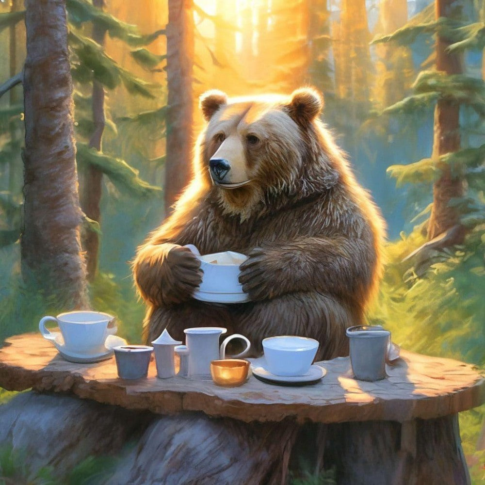 Brown Bear | Diamond Painting
