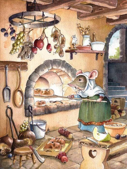Mouse Rat | Diamond Painting
