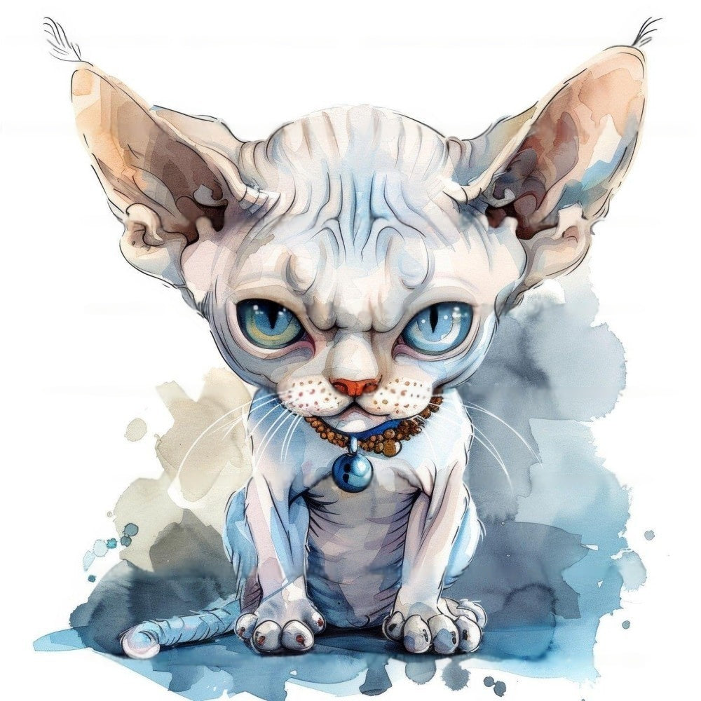 Sphynx Cat  | Diamond Painting