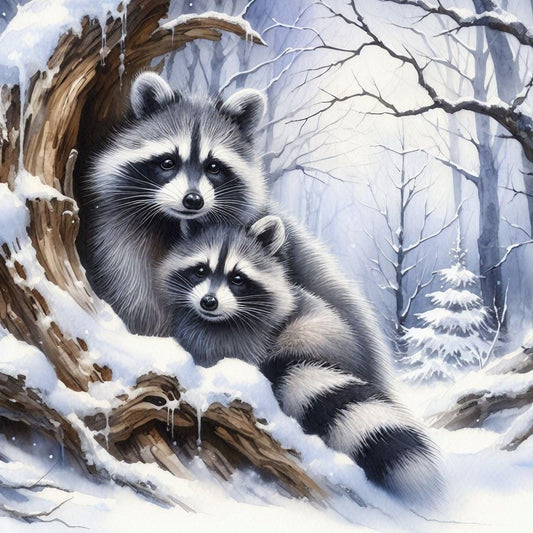 Raccoon | Diamond Painting