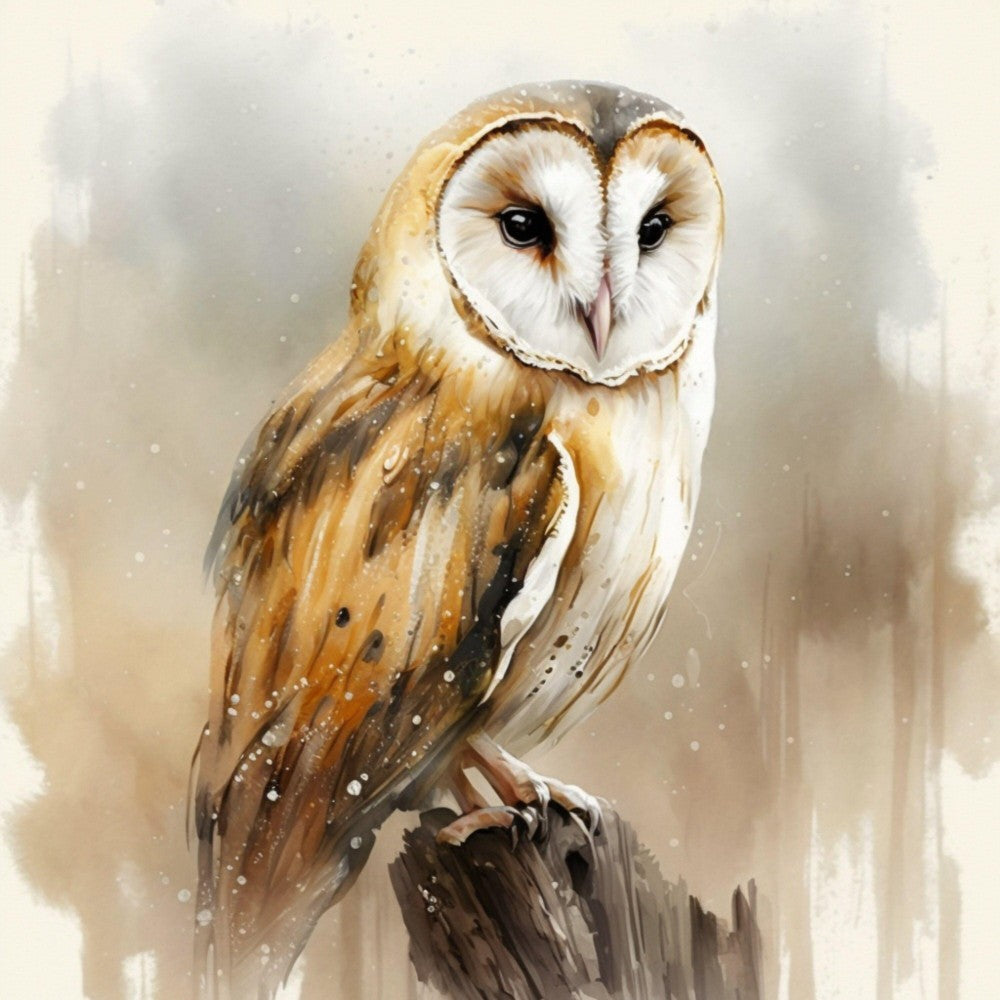 Barn Owl | Diamond Painting