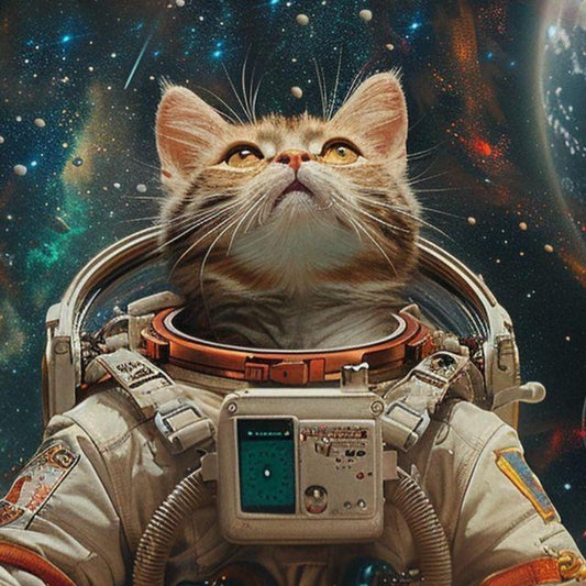 Cats in Space | Diamond Painting