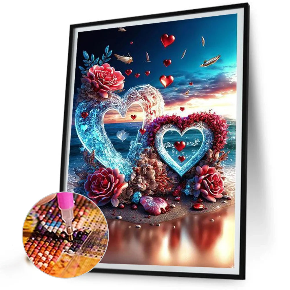 Two Hearts | Diamond Painting