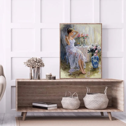 Beautiful Girl | Diamond Painting
