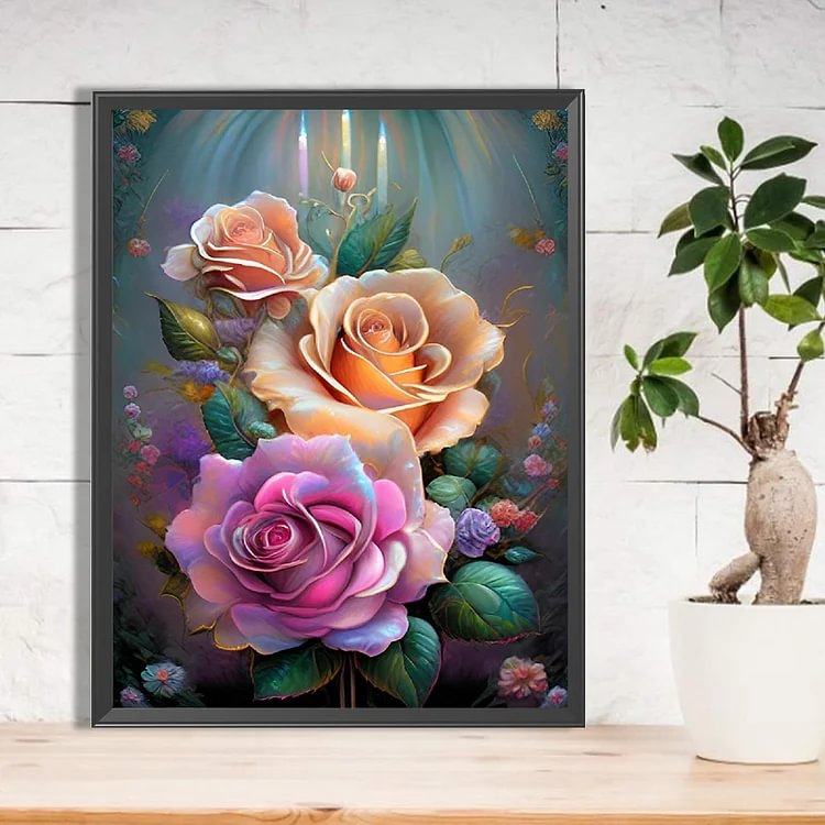 Colorful Flower | Diamond Painting