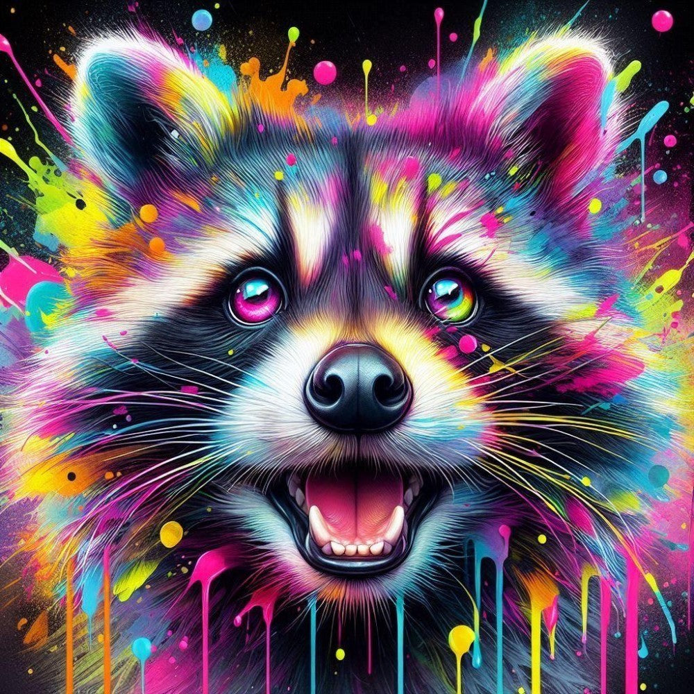 Raccoon | Diamond Painting