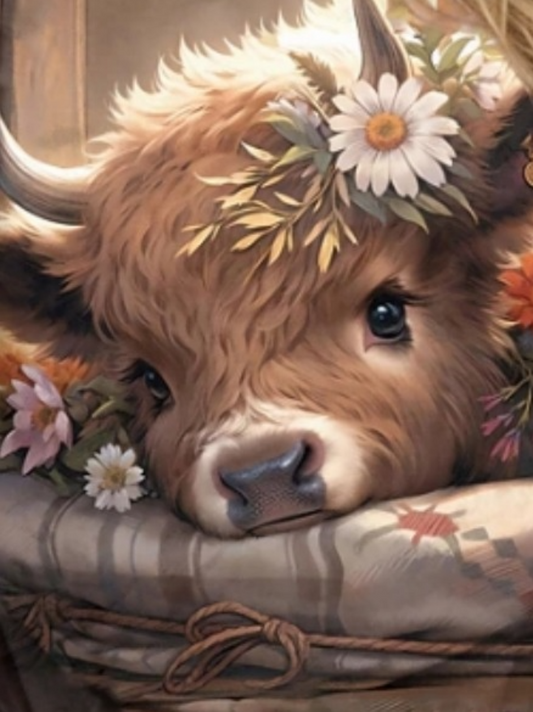 Highland Cow | Diamond Painting