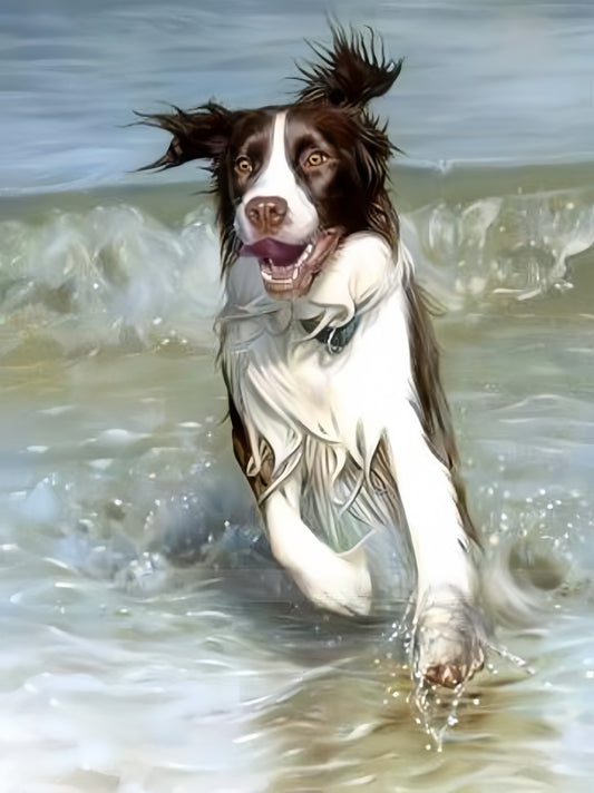 English Springer Spaniel Dog | Diamond Painting