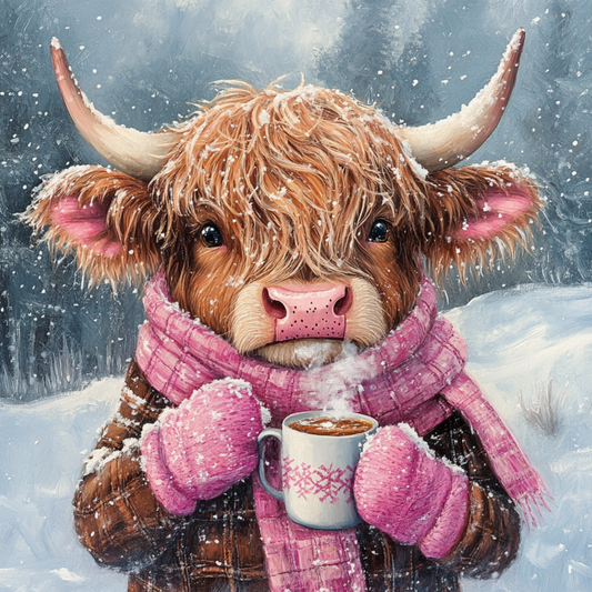 Highland Cow | Diamond Painting