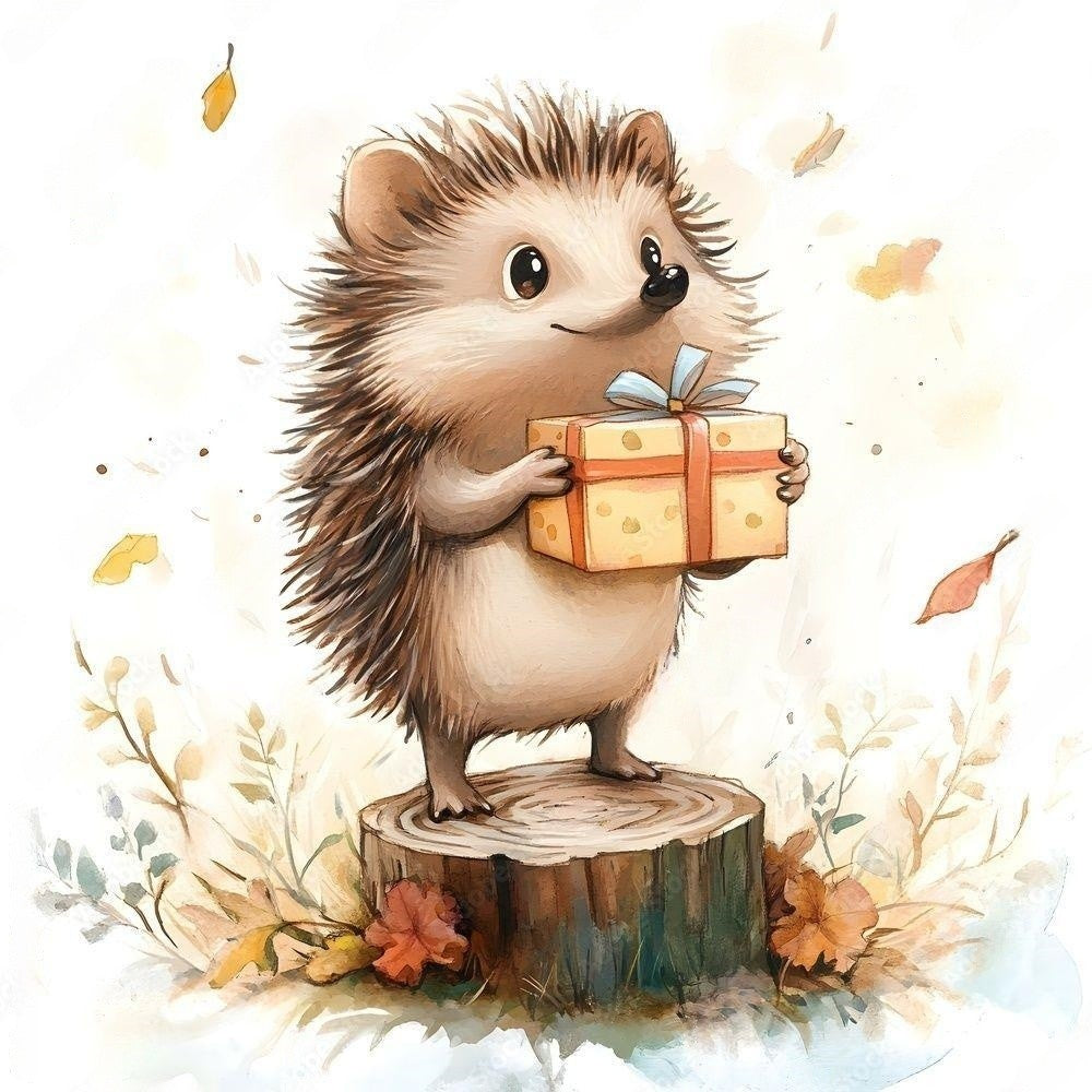 Hedgehog | Diamond Painting