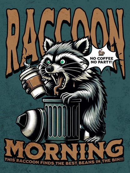 Raccoon | Diamond Painting