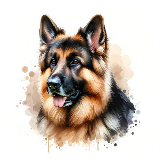 Dog German Shepherd | Diamond Painting