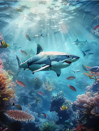 Shark | Diamond Painting