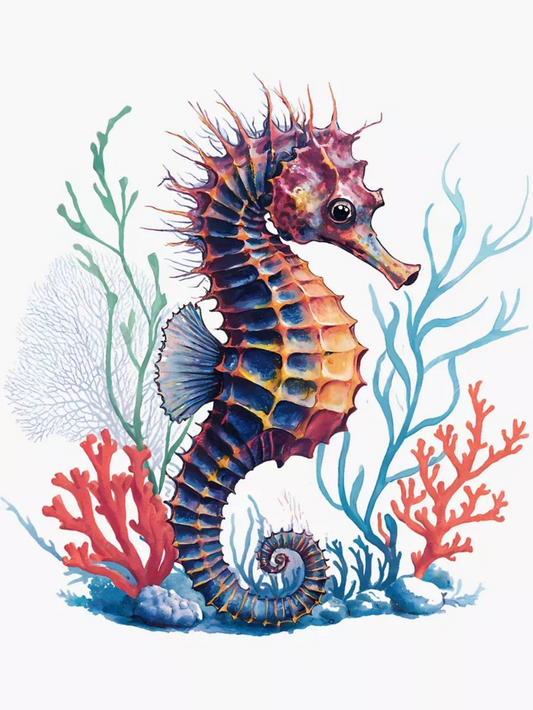 Seahorse | Diamond Painting