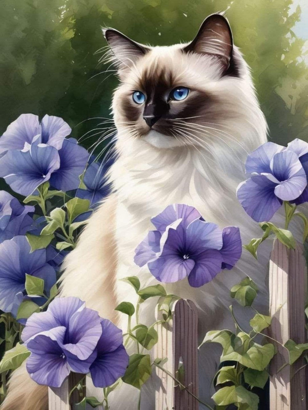 Siamese Cat | Diamond Painting