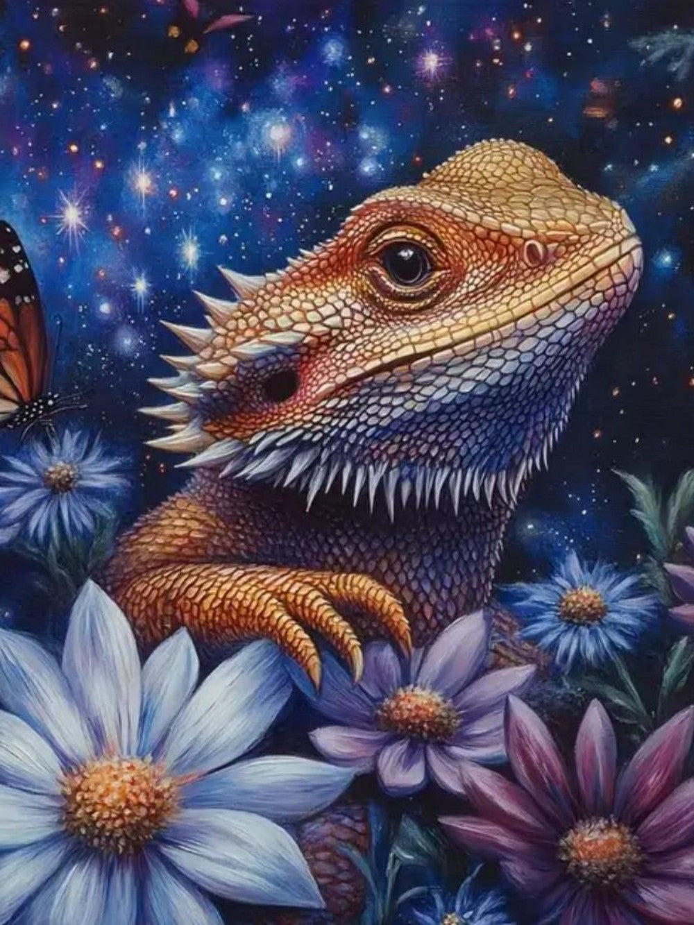 Bearded Dragon | Diamond Painting