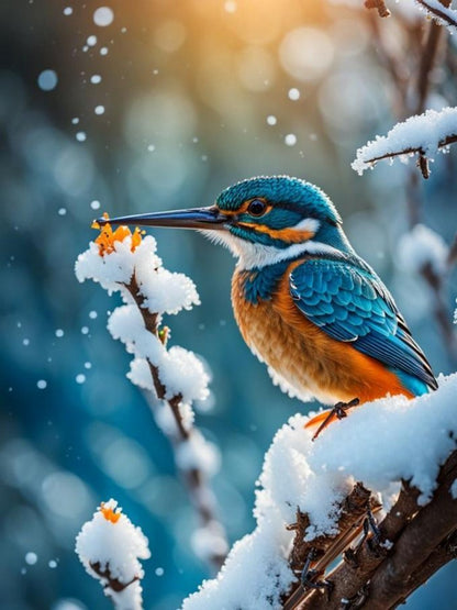 Kingfisher | Diamond Painting