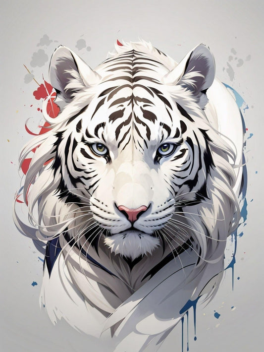 White Tiger | Diamond Painting