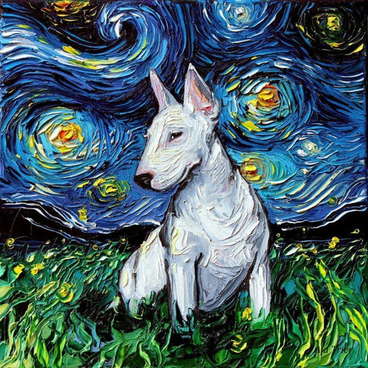 English Bull Terrier Dog | Diamond Painting