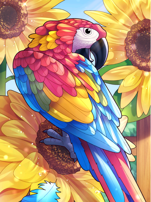 Macaw | Diamond Painting