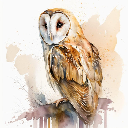 Barn Owl | Diamond Painting