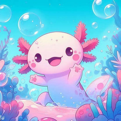 Axolotl | Diamond Painting