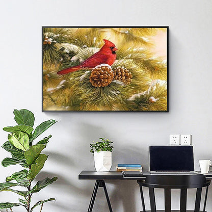 Cardinal Bird | Diamond Painting