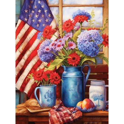 Colorful Flower | Diamond Painting