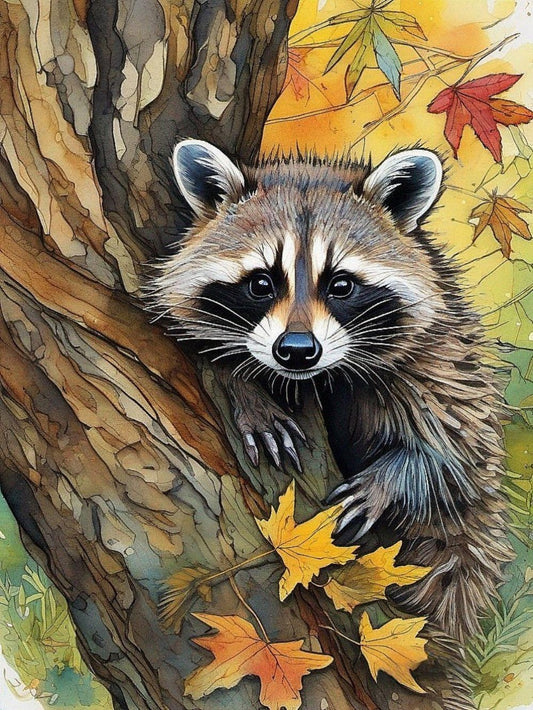 Raccoon | Diamond Painting